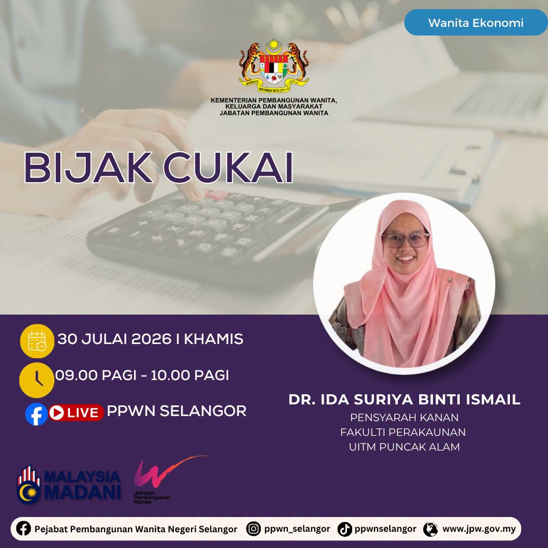 Wanita Ekonomi: Bijak Cukai