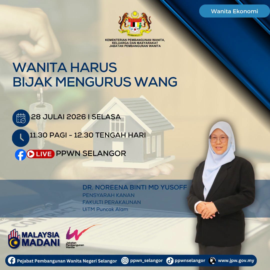 Wanita Ekonomi: Wanita Harus Bijak Mengurus Wang
