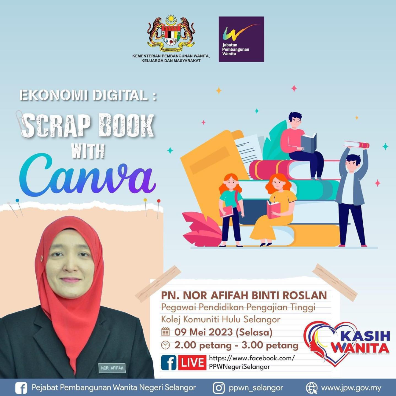 Ekonomi Digital: Scrap Book With Canva