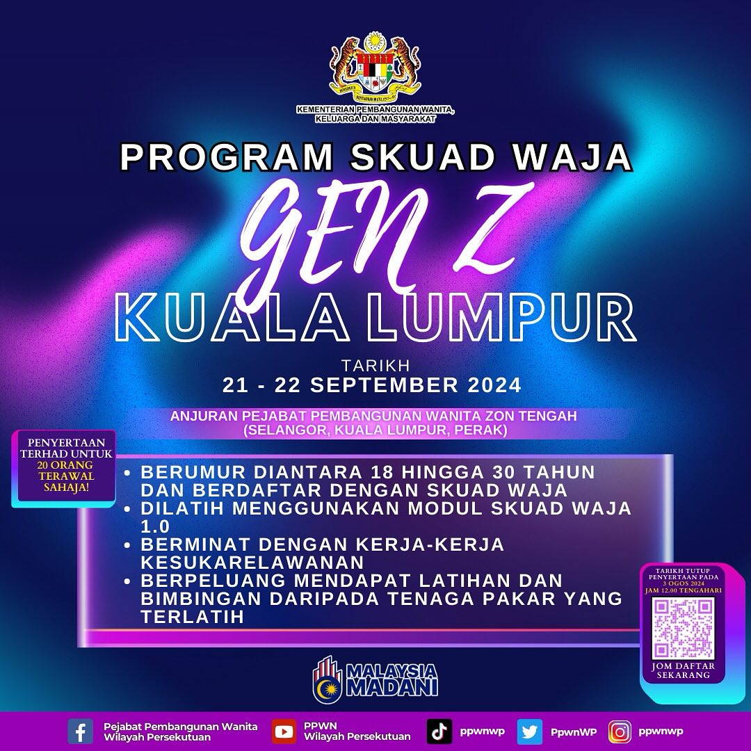 Program Skuad Waja Gen Z Kuala Lumpur