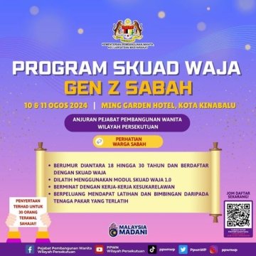 Program Skuad Waja Gen Z Sabah